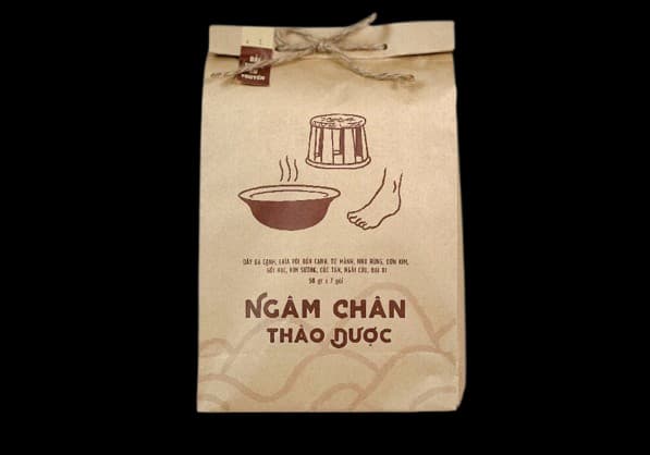 Ngâm chân thảo dược